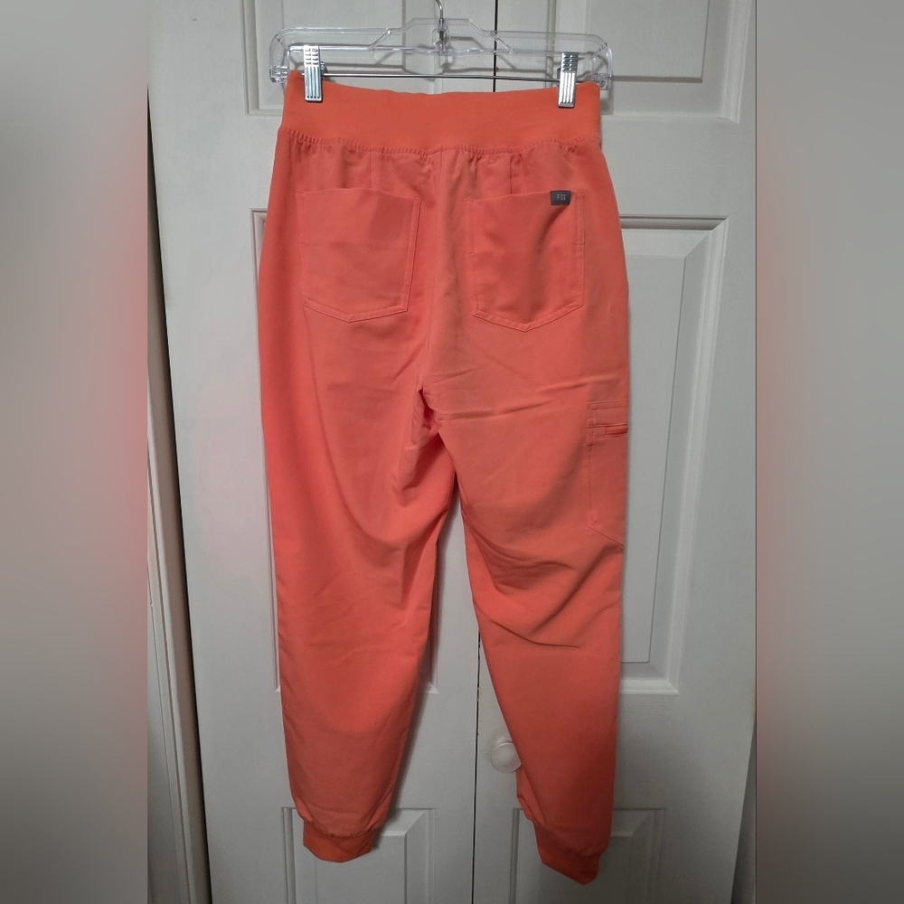 Figs Zamora NWT High Waisted Jogger Pants Spiced Cider Size XS/P - Picture 6 of 11